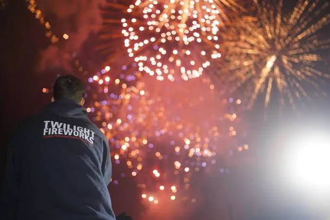 Twilight Fireworks pyromusical display
